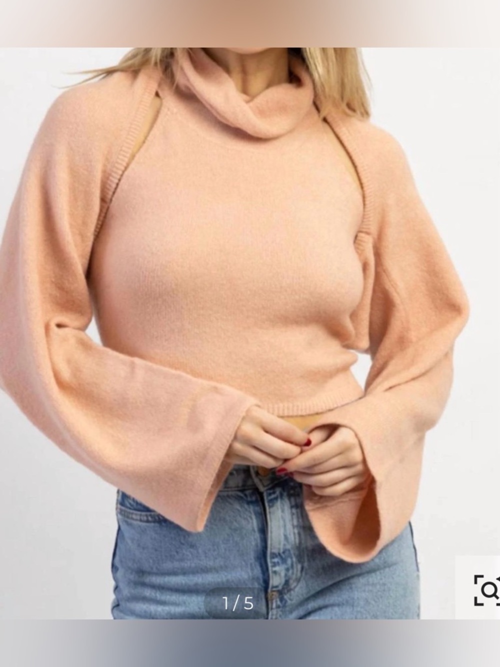 Mimosa Knit Tank & Bolero Set Blush Pink Size M | 17 P2P